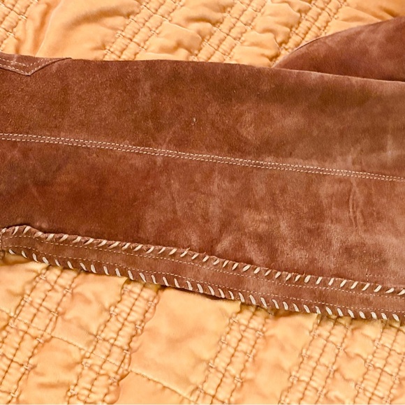 Brown Suede Dolce Vida Over-the-Knee Boots - Picture 4 of 7